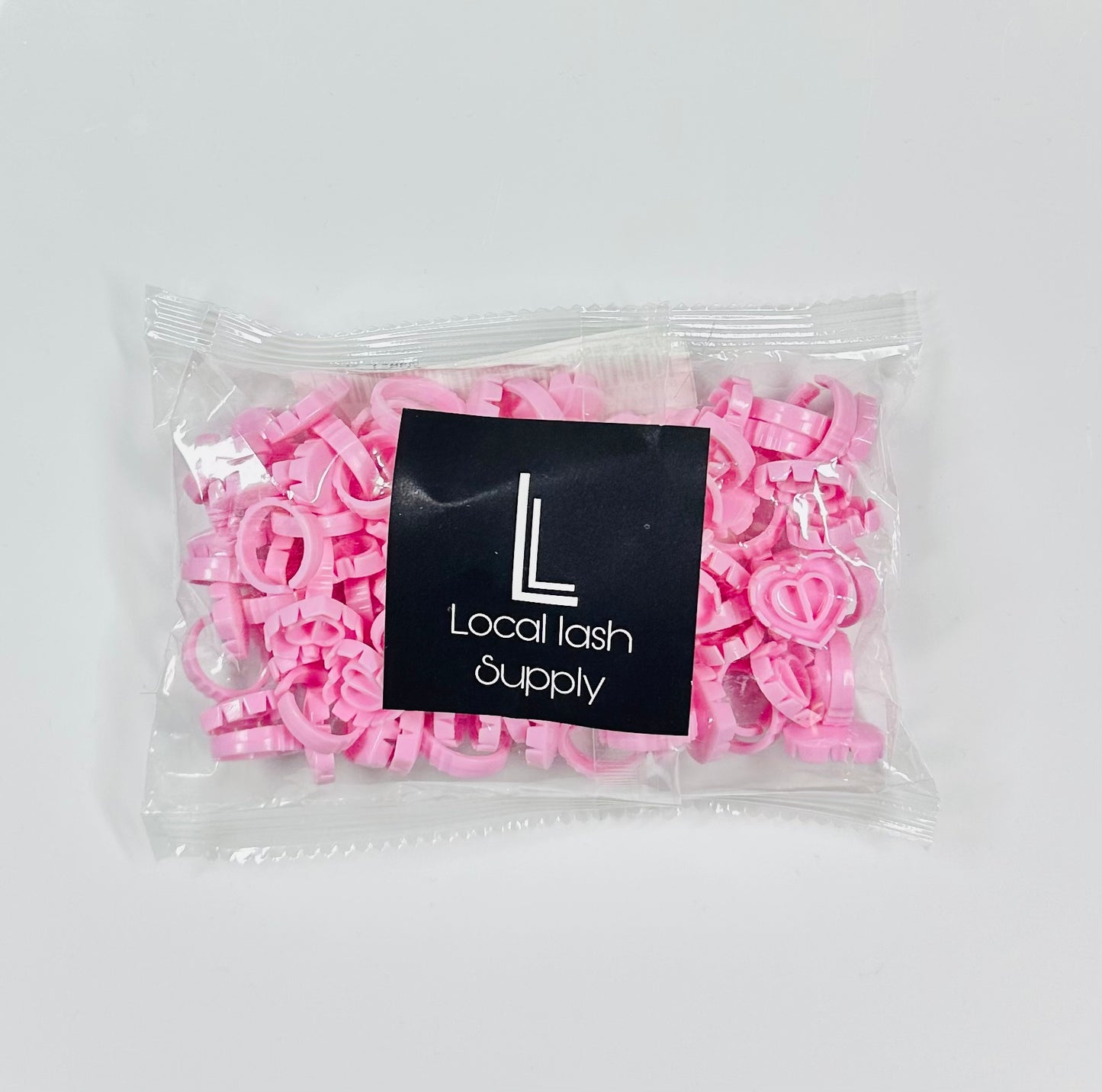 50 ct Blooming Heart Glue Rings