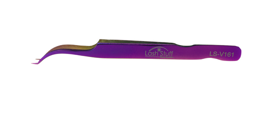 Lash Stuff Tweezer LS-V161 Pink Titanium Volume