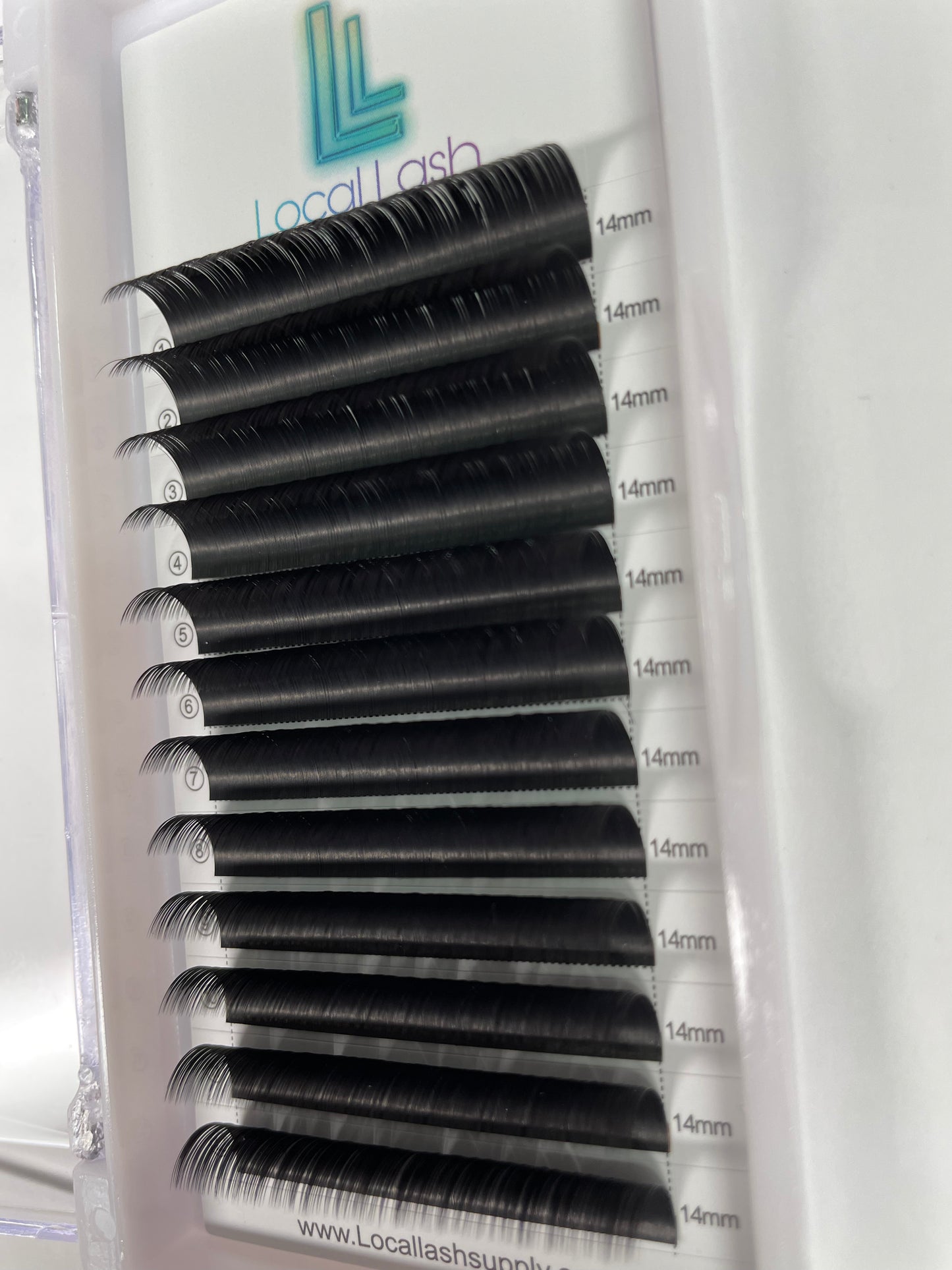 Local Lash Supply Matte Flat Lashes .15