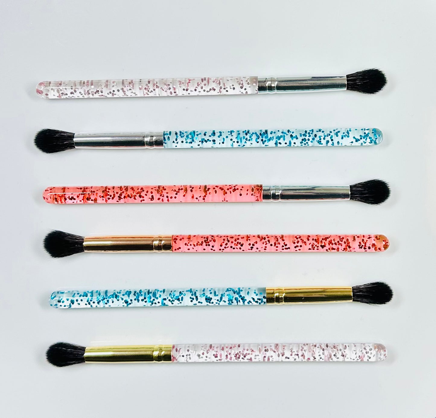 Glitter Acrylic Cleanser Brushes