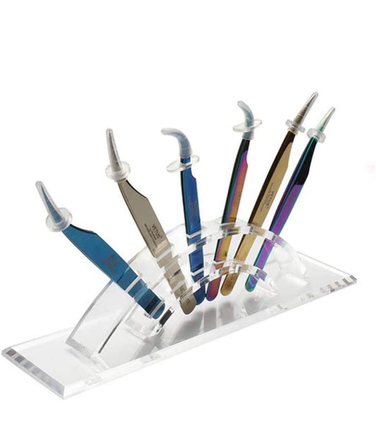 Clear Acrylic Tweezer Organizer