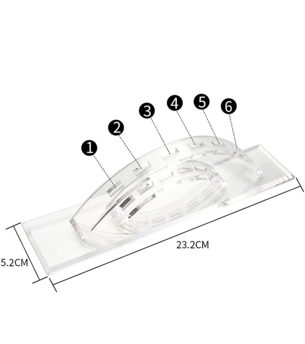 Clear Acrylic Tweezer Organizer