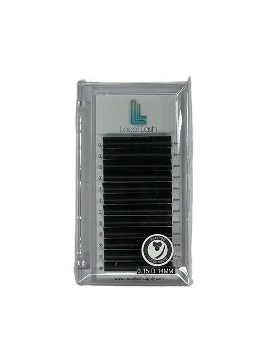 Local Lash Supply Matte Flat Lashes .15